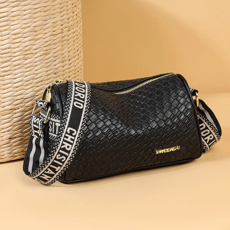 100% Genuine Leather Shoulder Bag Women's Designer Cowhide Pillow Bag Luxury Women's Messenger Bags Crossbody Bags For Women Sac