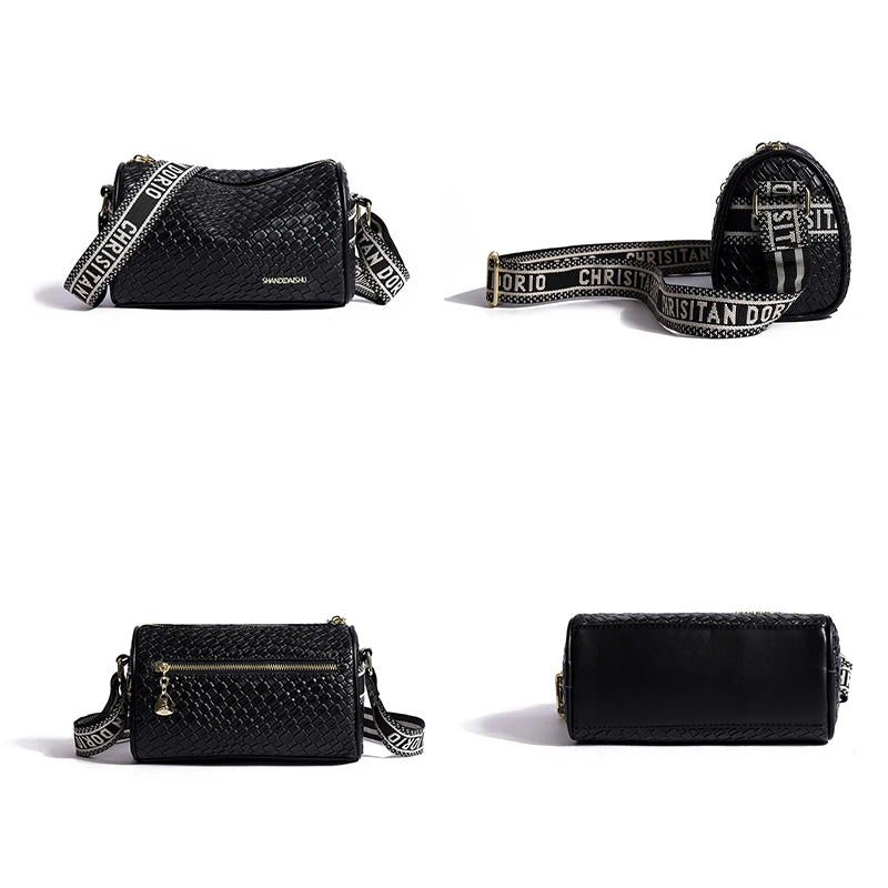 100% Genuine Leather Shoulder Bag Women's Designer Cowhide Pillow Bag Luxury Women's Messenger Bags Crossbody Bags For Women Sac