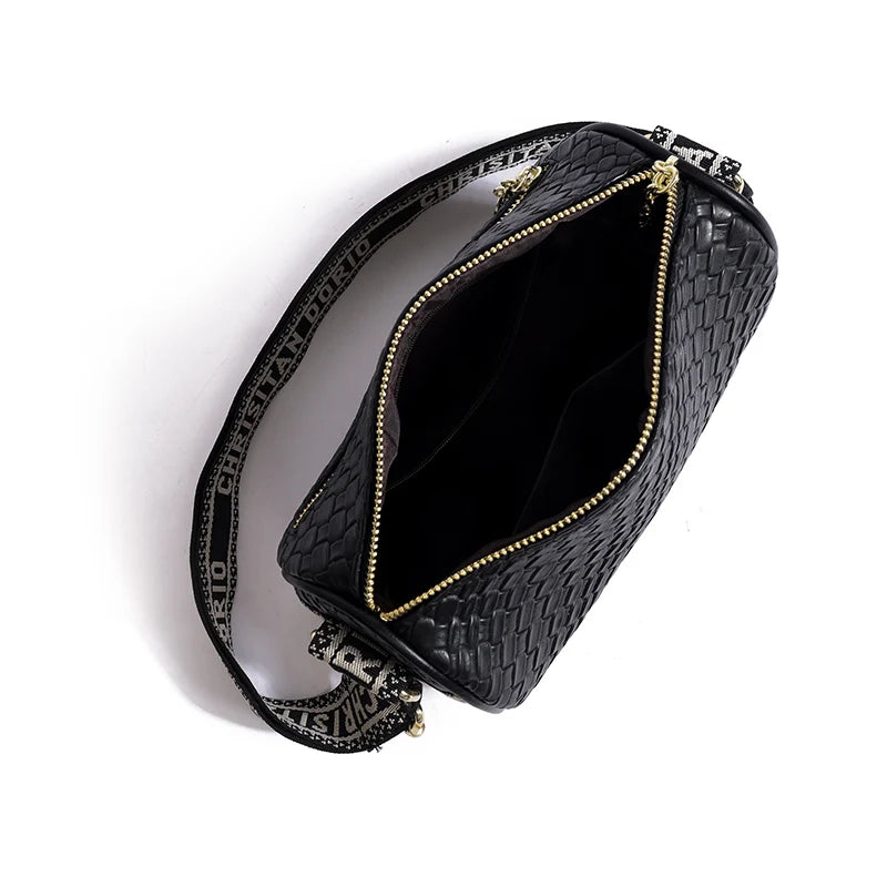 100% Genuine Leather Shoulder Bag Women's Designer Cowhide Pillow Bag Luxury Women's Messenger Bags Crossbody Bags For Women Sac