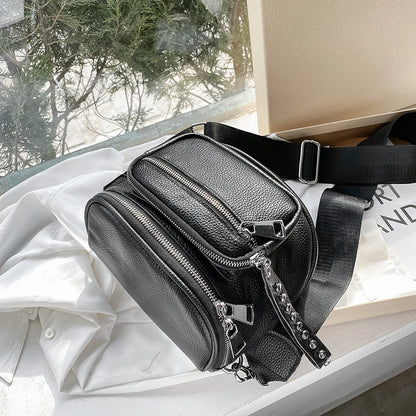 100% Genuine Leather Women Handbags High Quality Cowhide Women's Shoulder Bag New Designer Tote bag Fashion Female Messenger Bag