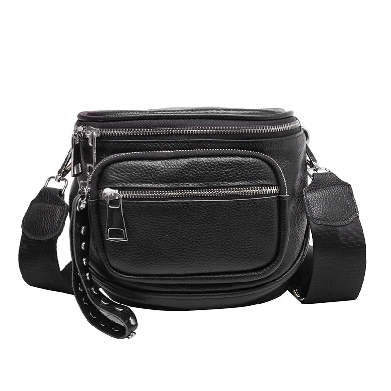 100% Genuine Leather Women Handbags High Quality Cowhide Women's Shoulder Bag New Designer Tote bag Fashion Female Messenger Bag