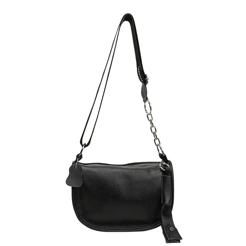 100% Genuine Leather Women Handbags Women's Bag High Quality Cowhide Women Messenger Bag New Luxury Fashion Female Shoulder bags