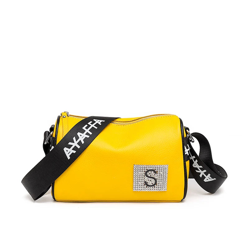 100% Genuine Leather Women Handbags Women's bag High Quality Soft Cowhide Female Shoulder Bag Fashion Luxury Brand Messenger Bag