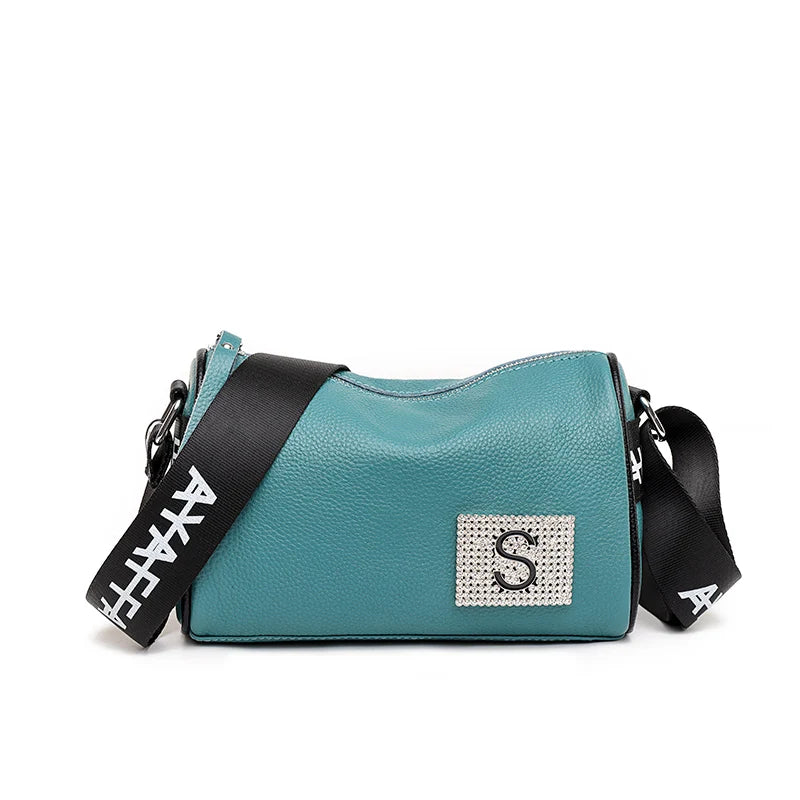 100% Genuine Leather Women Handbags Women's bag High Quality Soft Cowhide Female Shoulder Bag Fashion Luxury Brand Messenger Bag