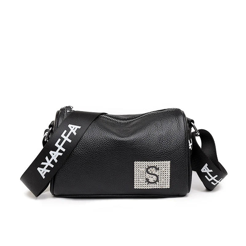 100% Genuine Leather Women Handbags Women's bag High Quality Soft Cowhide Female Shoulder Bag Fashion Luxury Brand Messenger Bag