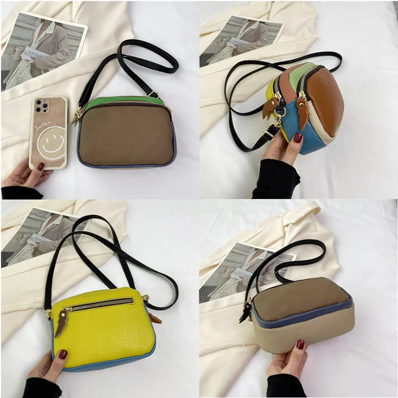 100% Genuine Leather Women's Shoulder Crossbody Bag 2023 New Luxury Cow Leather Women Handbags Fashion Female Messenger Tote Sac