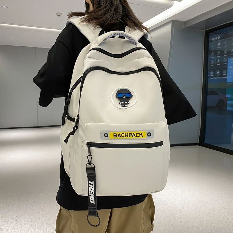 100% High Quality Woman Backpack Cute Teenager School Bag for Teenage Girls Boys Man Laptop Rucksack 2023 New Mochila