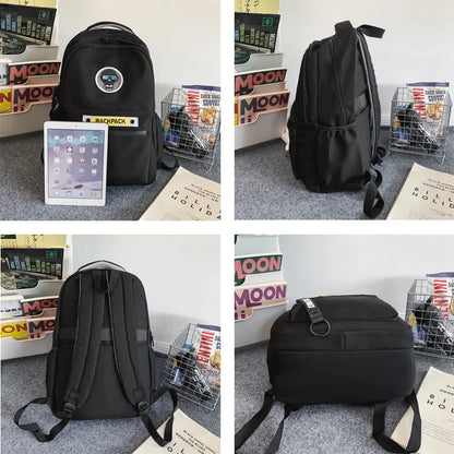 100% High Quality Woman Backpack Cute Teenager School Bag for Teenage Girls Boys Man Laptop Rucksack 2023 New Mochila