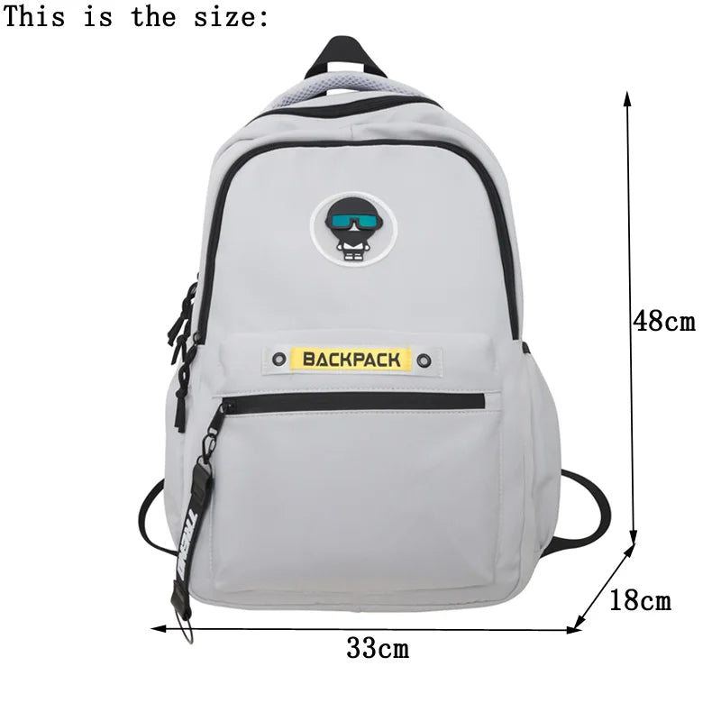 100% High Quality Woman Backpack Cute Teenager School Bag for Teenage Girls Boys Man Laptop Rucksack 2023 New Mochila