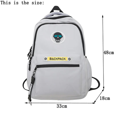 100% High Quality Woman Backpack Cute Teenager School Bag for Teenage Girls Boys Man Laptop Rucksack 2023 New Mochila