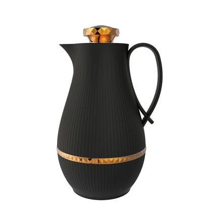 1000ml Arabic Style Glass Liner Vacuum Flask Large Capacity Thermos Light Luxury Coffee Pot For Home Thermal Insulation Kettle
