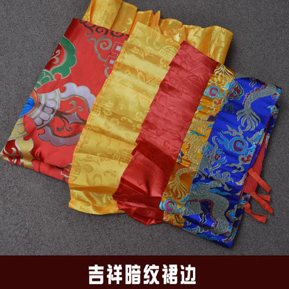 100CM  wholesale Buddhist supply Buddhism HOME Temple Embroidery Buddha Hanging Altar Vajra suspended ceiling curtain Deco cover
