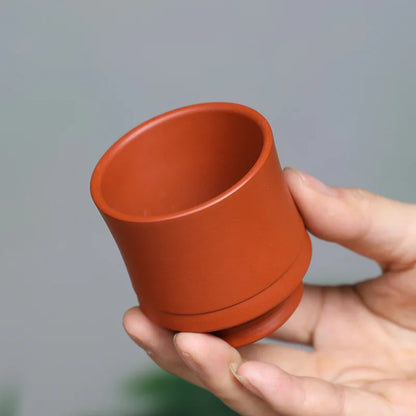100ML Antique Purple Clay Tea Cup Chinese Portable Master Cup Household Tea Accessories Traditional Zisha Small Tea Bowl