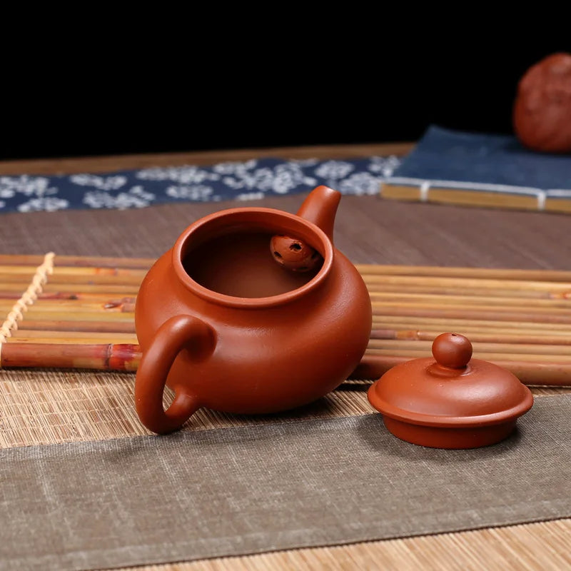 100ML Yixing Purple Clay Teapot Machine-made Tea Pot Raw Ore Quality Teaware Oolong Pu're Tea Set Filter Kettle