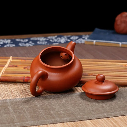 100ML Yixing Purple Clay Teapot Machine-made Tea Pot Raw Ore Quality Teaware Oolong Pu're Tea Set Filter Kettle
