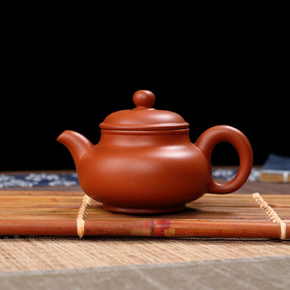 100ML Yixing Purple Clay Teapot Machine-made Tea Pot Raw Ore Quality Teaware Oolong Pu're Tea Set Filter Kettle