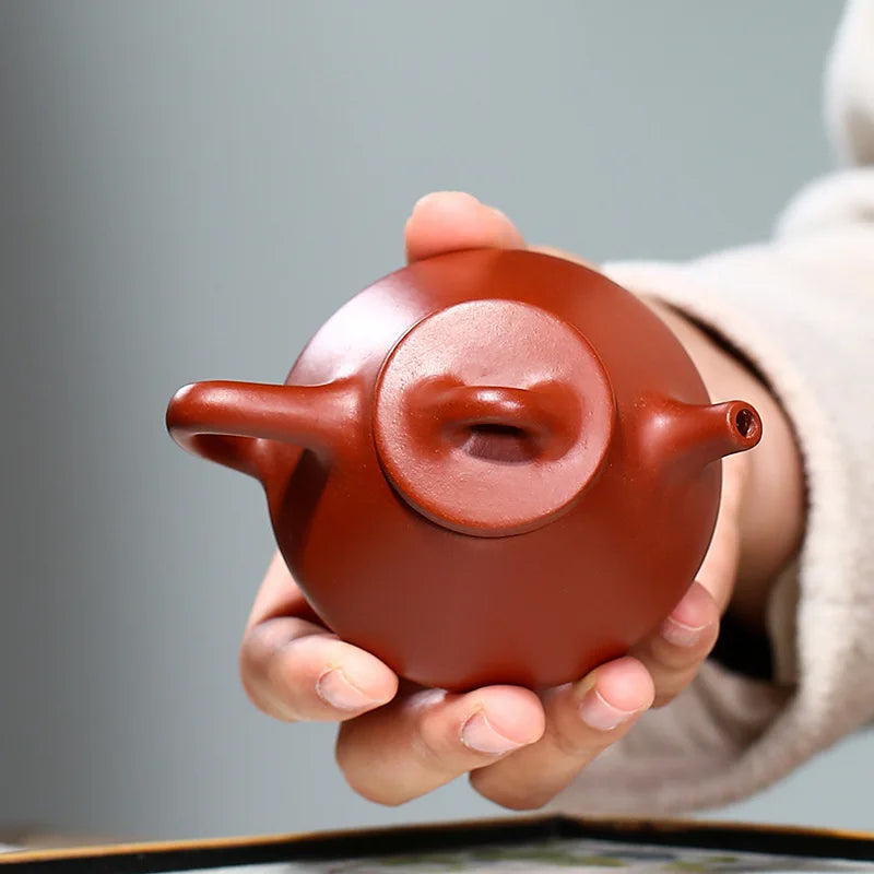 100cc Yixing Purple Clay Teapot Handmade Small Tea Pot Authentic Yuzi ZhuNi Chinese Zisha Tea Set Gifts