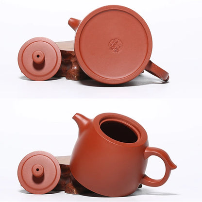 100ml Jinglan pot handmade teapot true yixing zisha dahongpao clay marked 7 infuser holes Chinese kungfu tea pots on sales new