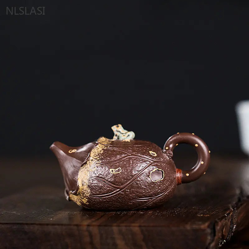 100ml Master Handmade Yixing Purple Clay Teapot Boutique Zhu Mud Beauty Tea Kettle High Quality Chinese Zisha Filter Tea Set