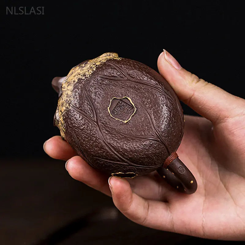 100ml Master Handmade Yixing Purple Clay Teapot Boutique Zhu Mud Beauty Tea Kettle High Quality Chinese Zisha Filter Tea Set
