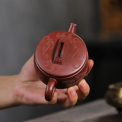 100ml Tradition Yixing Purple Clay Tea Pot Handmade Dahongpao Beauty  Teaware Household Filter Teapot Chinese Zisha Tea Infuser