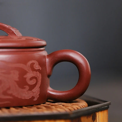 100ml Tradition Yixing Purple Clay Tea Pot Handmade Dahongpao Beauty  Teaware Household Filter Teapot Chinese Zisha Tea Infuser