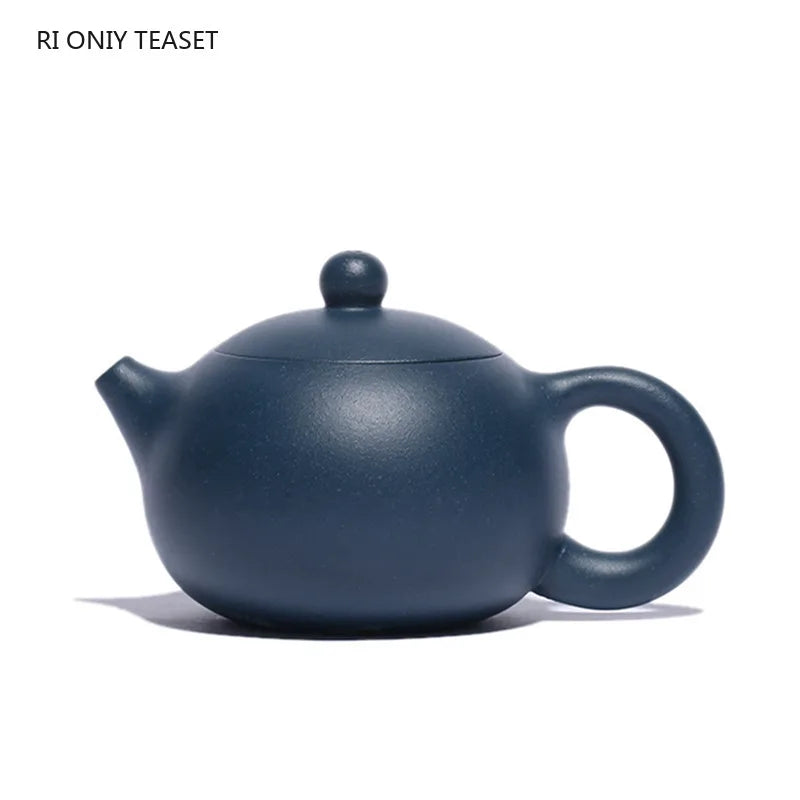 100ml Yixing Handmade Purple Clay Teapots Ball Shaped Infuser Xishi Tea Pot Beauty Kettle Customized Zisha Tea Set Authentic