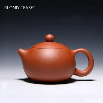 100ml Yixing Purple Clay Teapot Famous Handmade Small Capacity Xishi Tea Pot Ball Hole Filter Kettle Chinese Zisha Tea Set Gifts