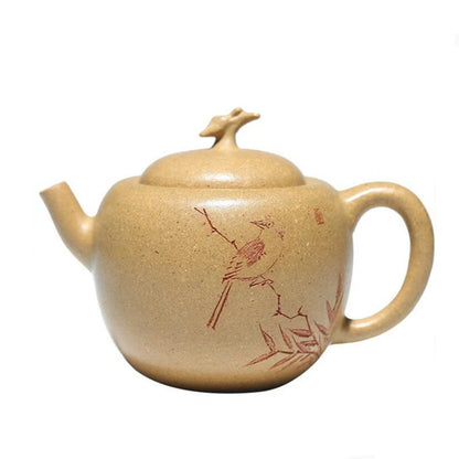 100ml Yixing Small Capacity Purple Clay Teapots Handmade Tea Pot Raw Ore Section Mud Kettle Chinese High-end Zisha Tea Set