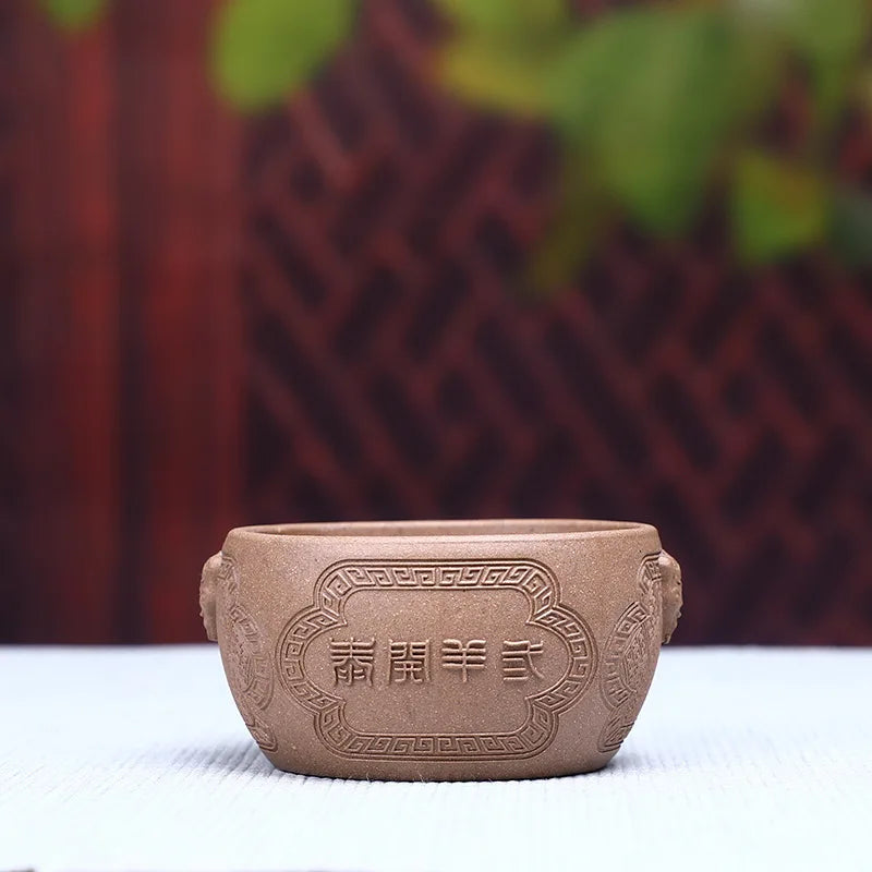 100ml Yixing Zisha Cup Handmade Master Cup Chinese Water Chestnut Cup Teacup Tea Cup Kung Fu Tea Cup Purple Clay Teapot Teaware