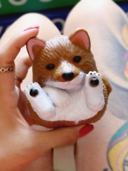 10CM PVC Cartoon Cute Dogs Car Ornament Micro Landscape Bonsai Decoration Desktop Creative Trinket Home Accessories Figurines