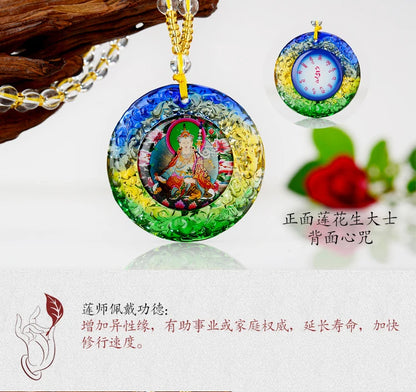 10P-  GOOD Buddhist supplies Greco-Buddhist pocket travel efficacious Mascot # the Buddha Crystal Pendant Amulets Good GIFT
