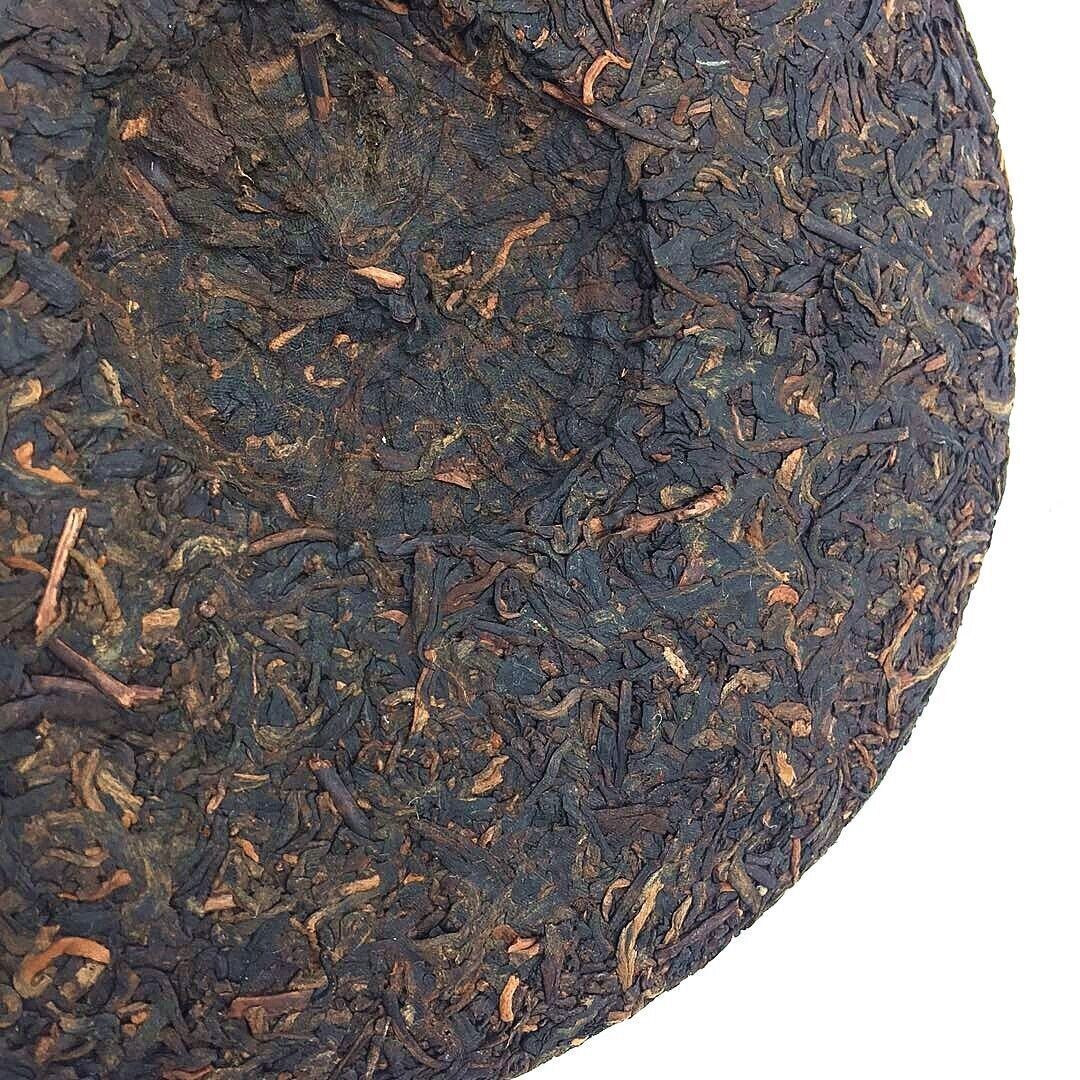 CHINATEA Bulang Chun,2019 pu erh Puer Tea Ripe Yunnan qizi Beeng cake tee,357g