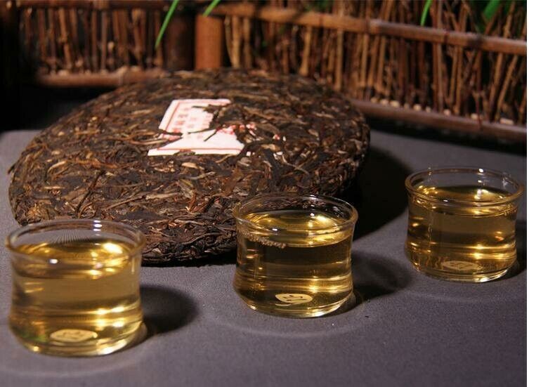 2010 CHINATEA YUAN CHA Pu-erh Tea Cake Zhongcha Raw red lable Pu'er Puer,普洱 357g