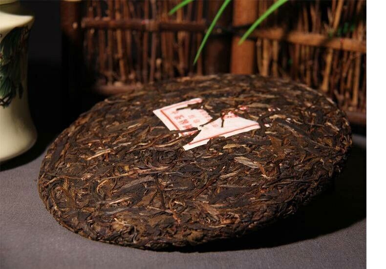 2010 CHINATEA YUAN CHA Pu-erh Tea Cake Zhongcha Raw red lable Pu'er Puer,普洱 357g