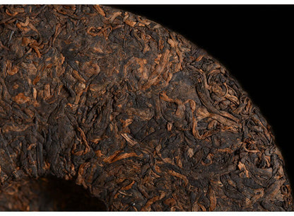 357g, old Yunnan CNNP Zhong Cha puer Pu'er Puerh Pu erh Cake Ripe Cooked Tea tee