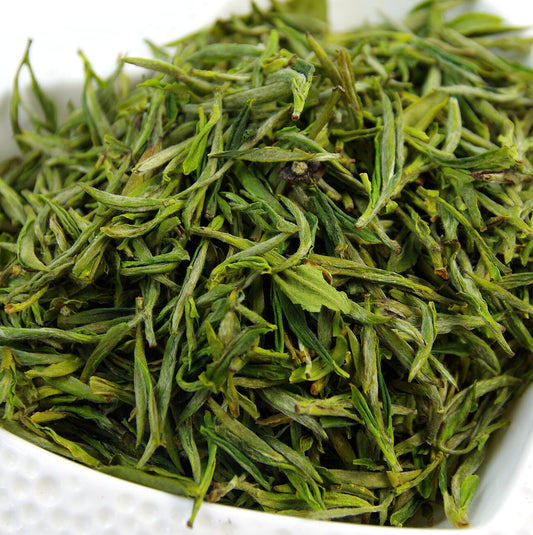 An Ji Bai Pian Green Tea, White Slice buds,bulk Chinese Anji Bai Cha, Grüner Tee