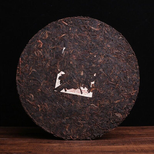 2006 CNNP Yuancha JIAJI 8281 Big Yellow Label Pu'er Iron Cake Tea 380g Raw Puerh