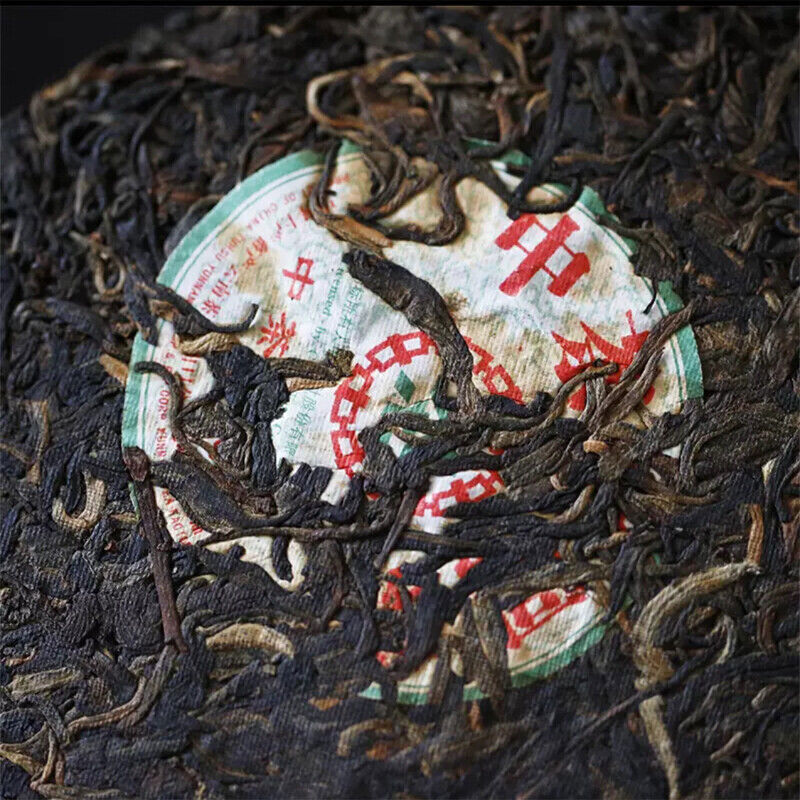 357g,2007 China ZhongCha yipin yuan old Puerh Pu er Raw Cake tea,puer tee erh 普洱