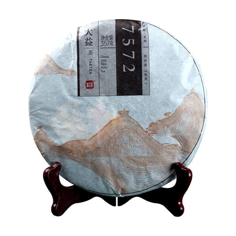 2015 dayi Classic 7572 1501 Ripe Pu'er Tea Shu Puer China TAETEA Puerh Tea 357g