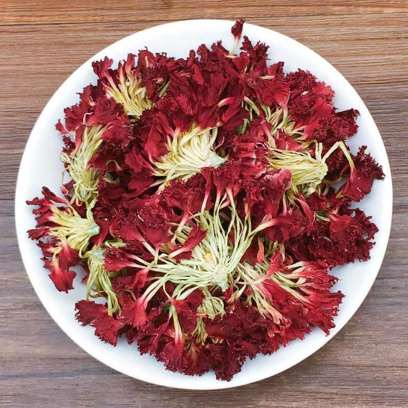 Dried Carnation Flower Herbal Tea Loose Leaf,Natural Vegan,Edible Biodegradable