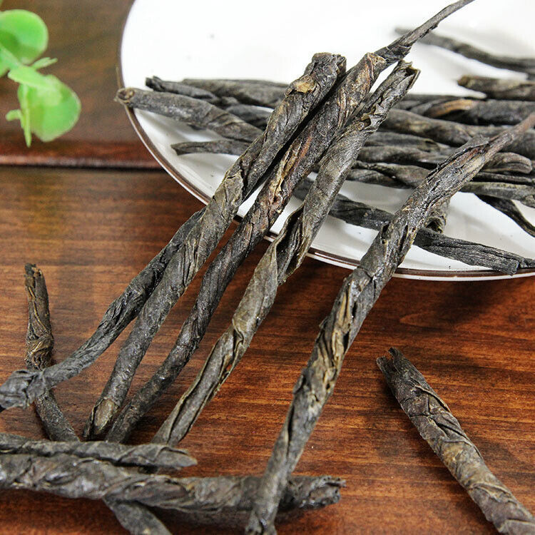 Needle shaped Kuding Bitter Herbal Green Tea, Chinese Spike Large-leaf tee 大叶苦丁茶