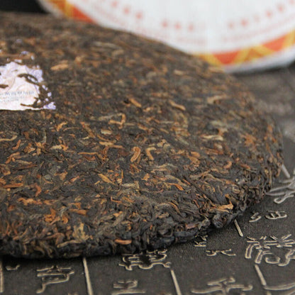 Yunnan 2017 Batch 1702 TAETEA 7572 Dayi cooked Pu'er Tea cake erh Ripe Puer 357g