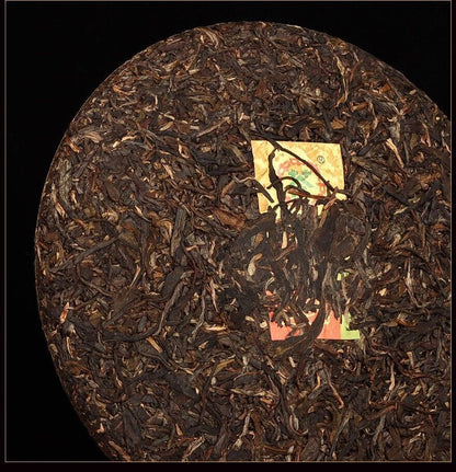 2018 CHINATEA Peacock Spring Pu'er Cake Tea Raw Pu erh,Zhongcha kong que, 357g