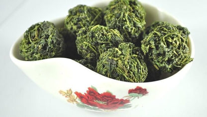 250g, Ball-shaped Jiao Gu Lan bud Tea, Long Xu Jiaogulan,Gynostemma Pentaphyllum