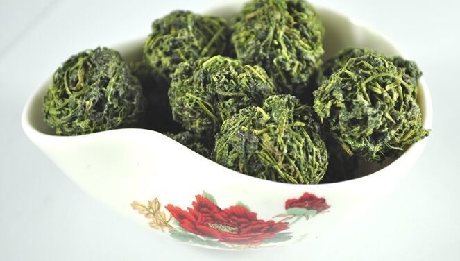 1000g Jiao Gu Lan buds leaf Tea Balls,China Fiveleaf gynostemma pentaphyllum thé