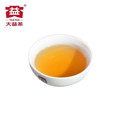 357g, Raw Pu'er Tee Puer Tea TAETEA 8542 Classic Yunnan Menghai qizi Dayi Puerh