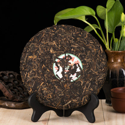 357g,2007 China ZhongCha yipin yuan old Puerh Pu er Raw Cake tea,puer tee erh 普洱