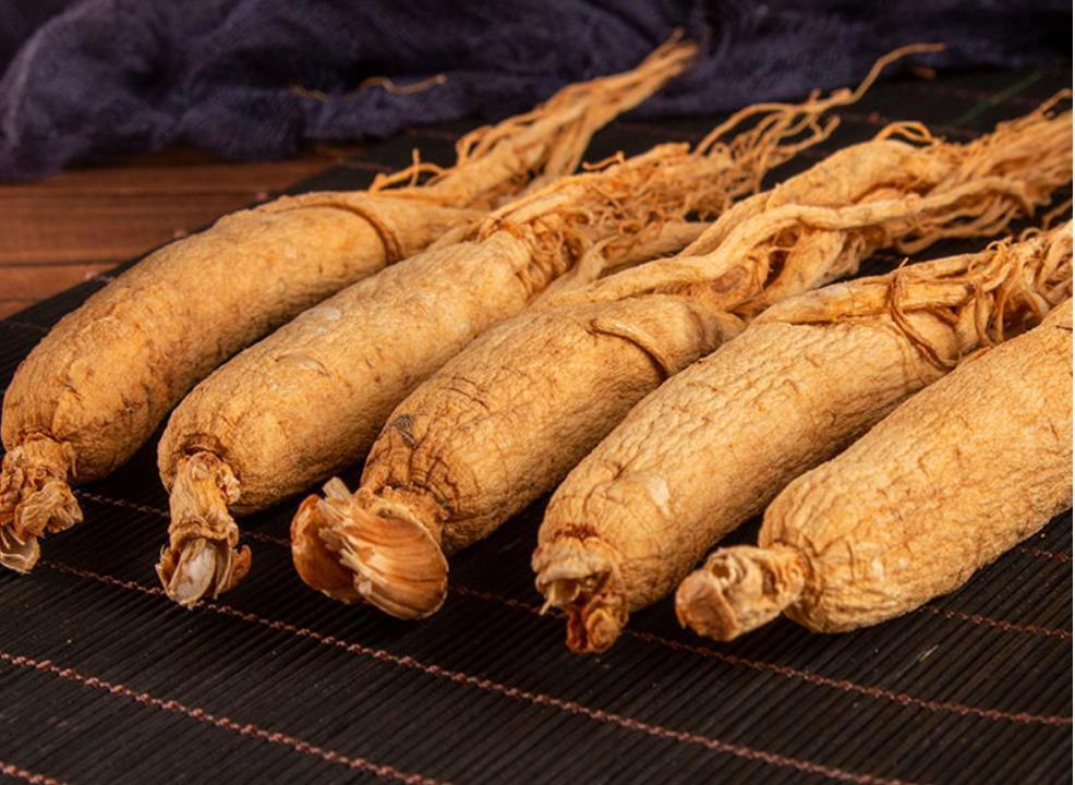 WHOLE Panax Korean White Ginseng Roots,Top MAN SEX Herbal,CHINESE Bai Ren Shen