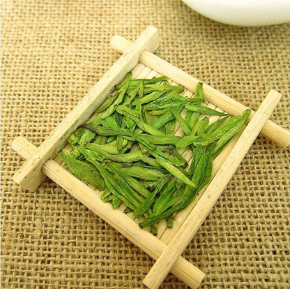 Grünetee China Lung Ching white Dragon Well Long jing Weiß Grüner Tee green tea